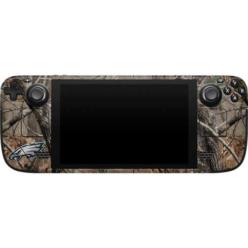NFL Philadelphia Eagles Realtree AP Camo Steam Deck Handheld Gaming Computer Skin